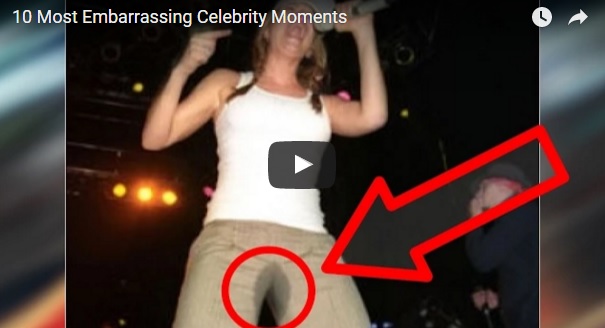 10 Most Embarrassing Celebrity Moments