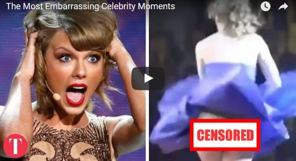 Embarrassing Celebrity Moments