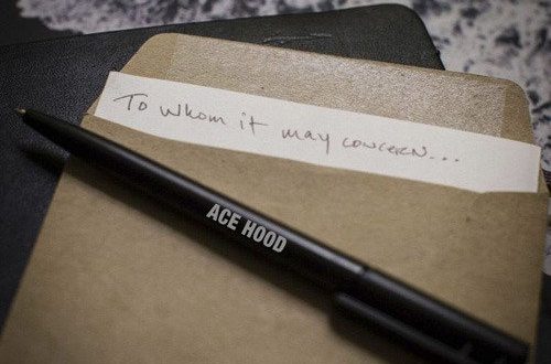 Ace Hood To Whom It May Concern
