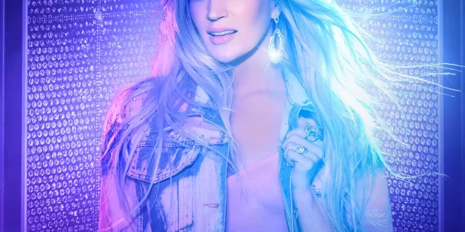 Carrie Underwood Denim Rhinestones