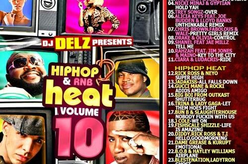DJ Delz - Hip-Hop and RnB Heat Vol 10