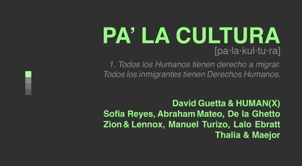 David Guetta HumanX Pa La Cultura