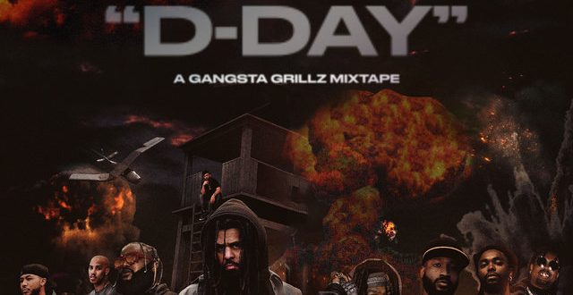Dreamville J. Cole D Day A Gangsta Grillz Mixtape