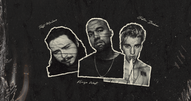 Kanye West Ft. Post Malone & Justin Bieber - Jealous