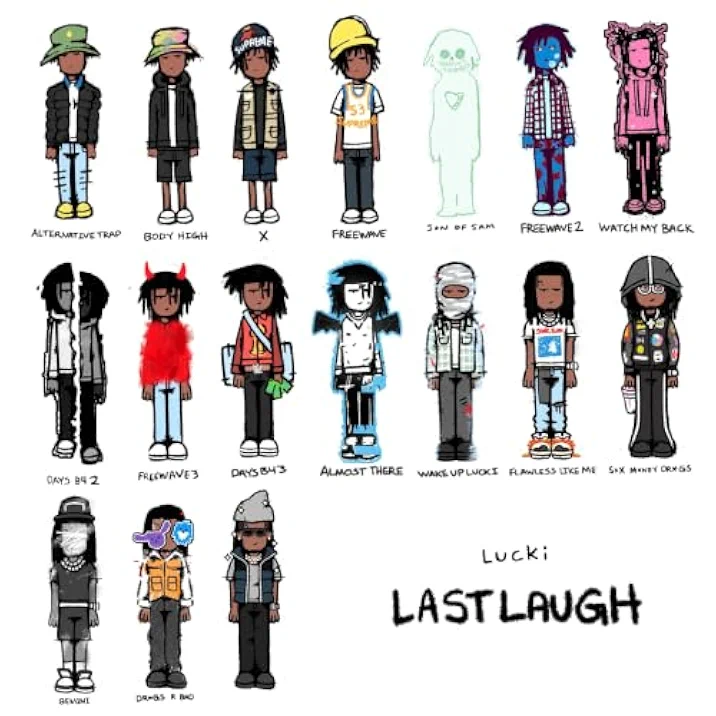 LUCKI Last Laugh archive tape
