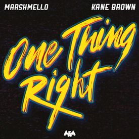Marshmello One Thing Right