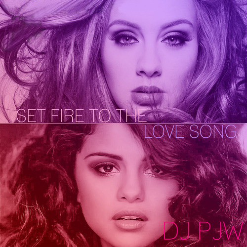 Selena Gomez Feat Adele - Set Fire To The Love Song